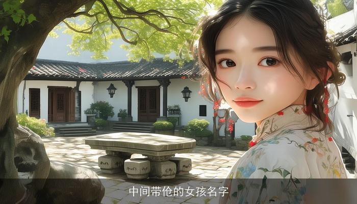 中间带伧的女孩名字