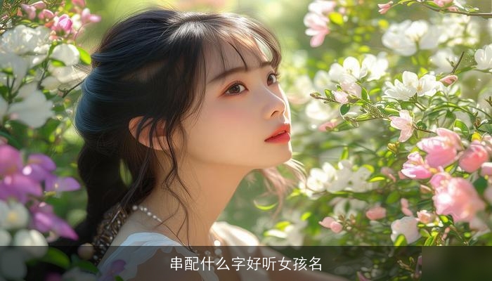 串配什么字好听女孩名