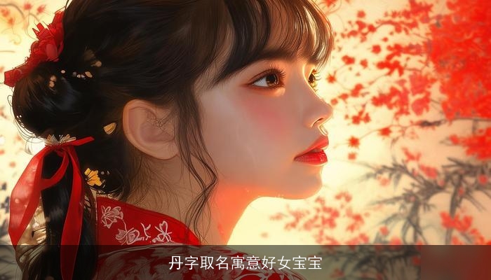 丹字取名寓意好女宝宝