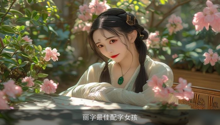 丽字最佳配字女孩