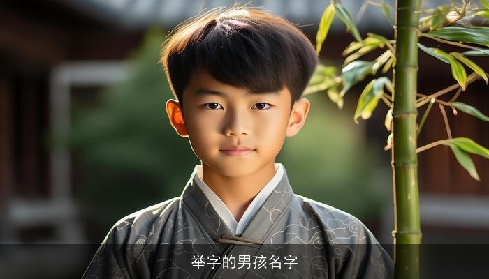举字的男孩名字