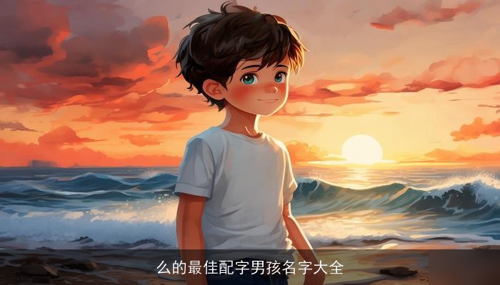 么的最佳配字男孩名字大全