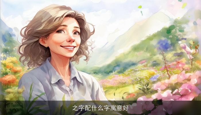 之字配什么字寓意好