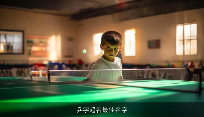 乒字起名最佳名字