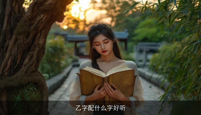 乙字配什么字好听