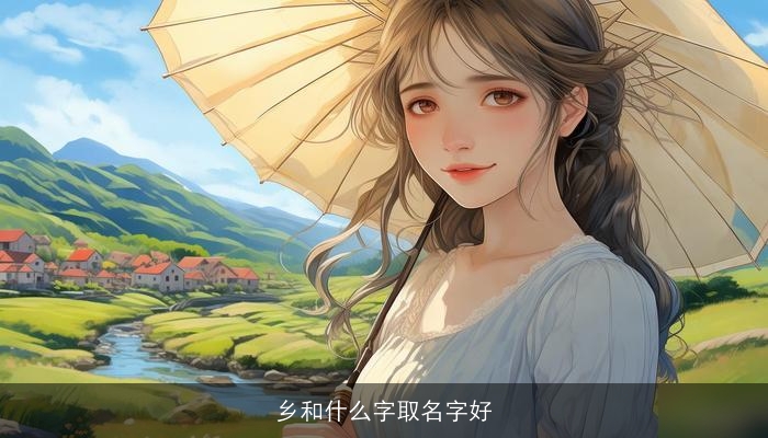 乡和什么字取名字好
