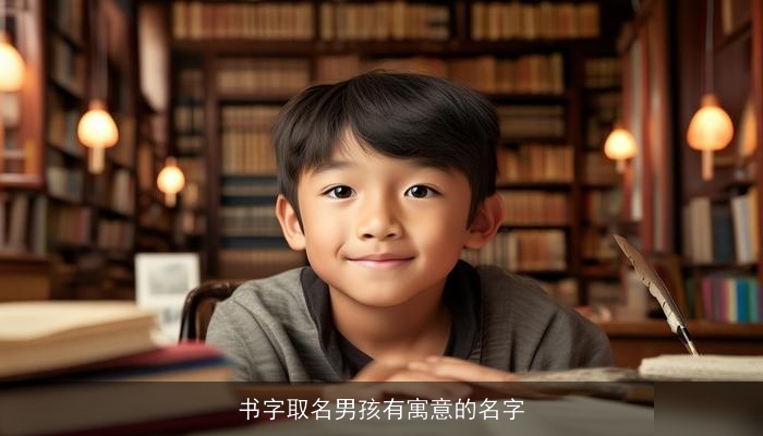 书字取名男孩有寓意的名字