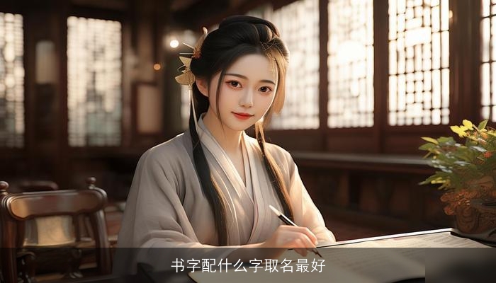 书字配什么字取名最好