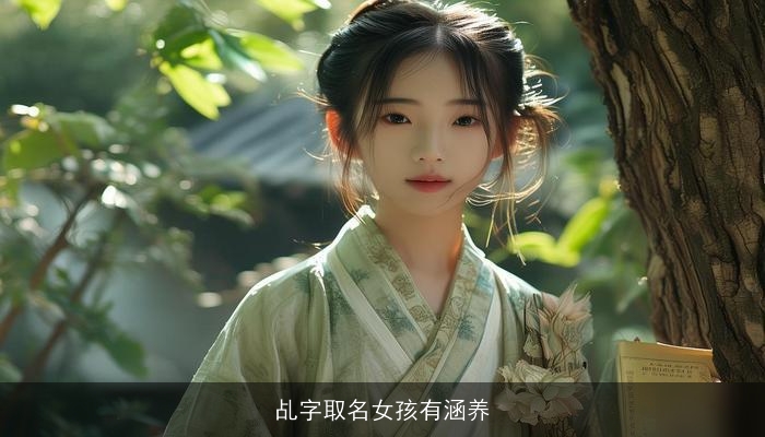 乩字取名女孩有涵养
