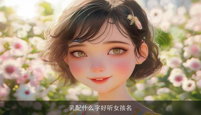 乳配什么字好听女孩名