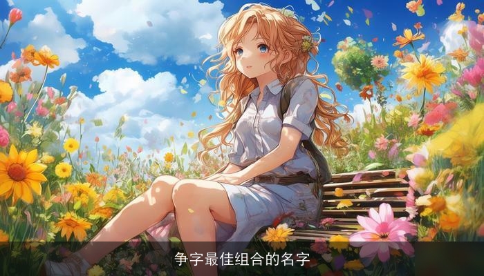 争字最佳组合的名字