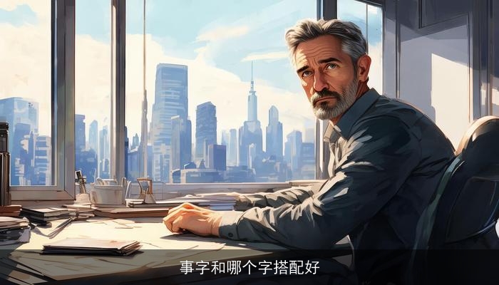 事字和哪个字搭配好