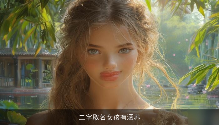 二字取名女孩有涵养