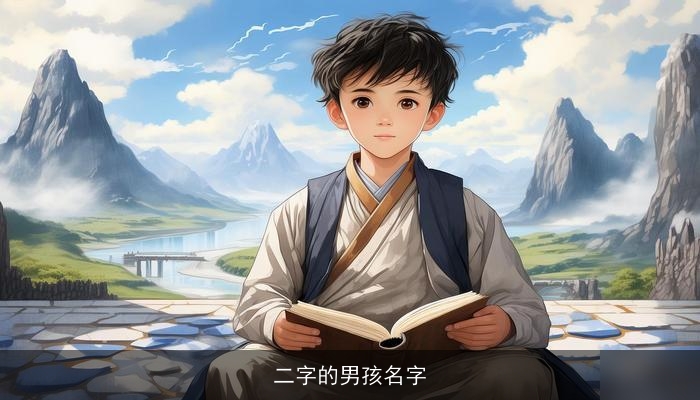 二字的男孩名字