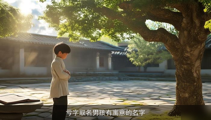 亏字取名男孩有寓意的名字