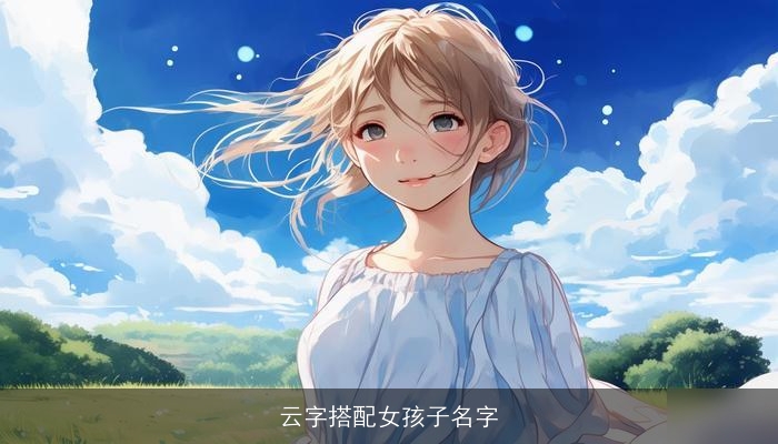 云字搭配女孩子名字
