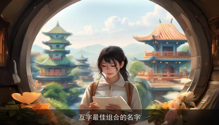 互字最佳组合的名字