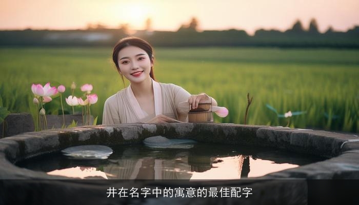 井在名字中的寓意的最佳配字