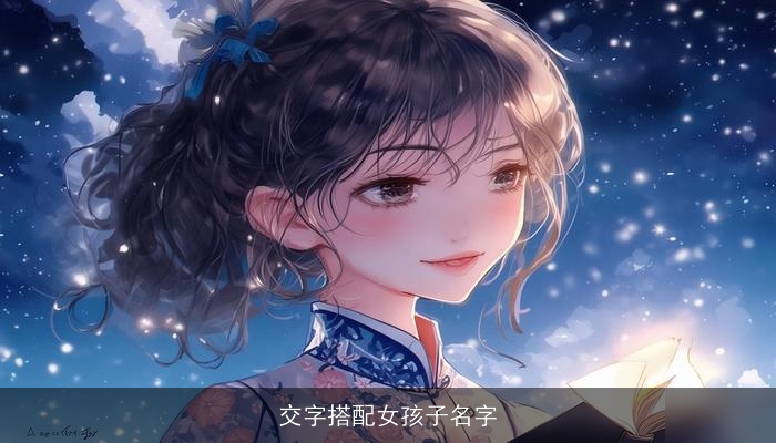 交字搭配女孩子名字
