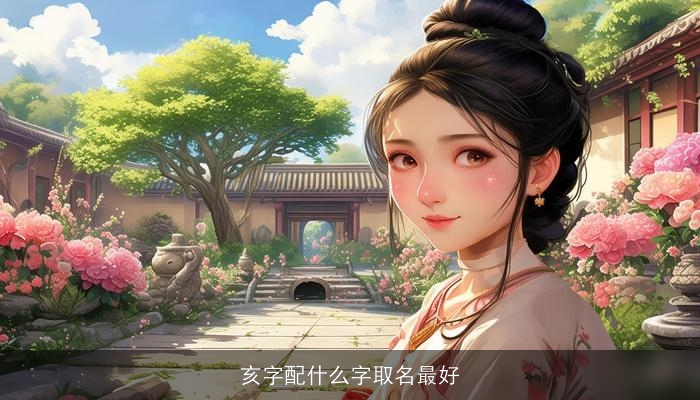 亥字配什么字取名最好