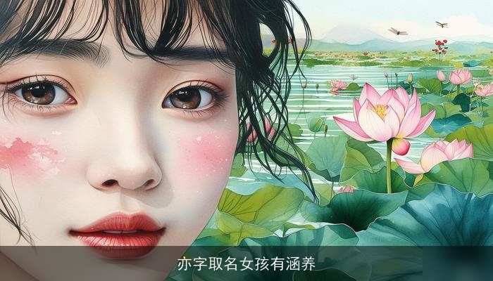 亦字取名女孩有涵养
