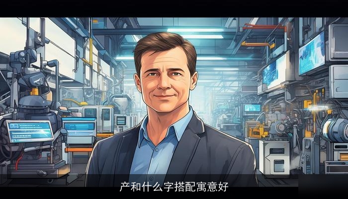 产和什么字搭配寓意好