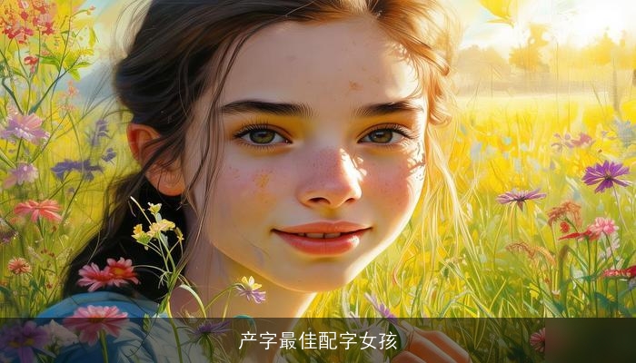 产字最佳配字女孩