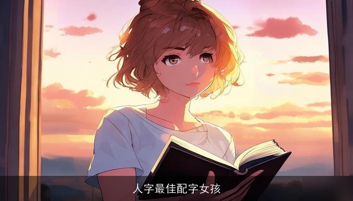 人字最佳配字女孩