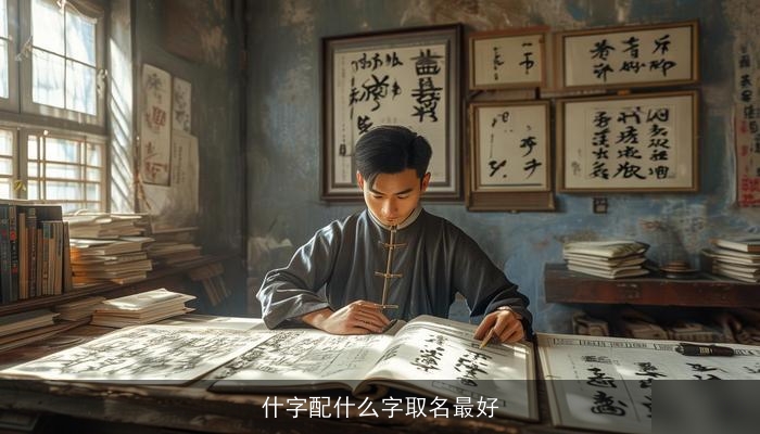 什字配什么字取名最好