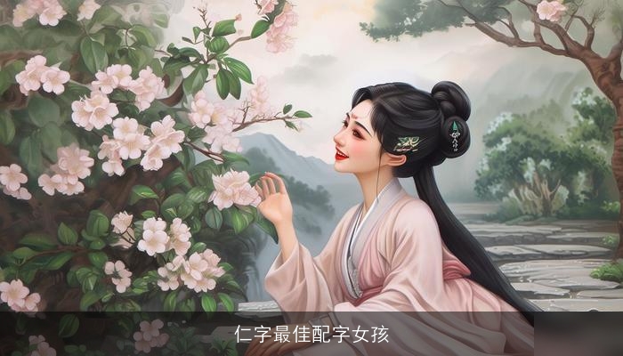 仁字最佳配字女孩