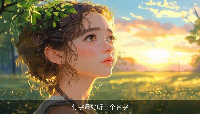仃字最好听三个名字