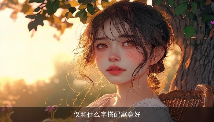 仅和什么字搭配寓意好