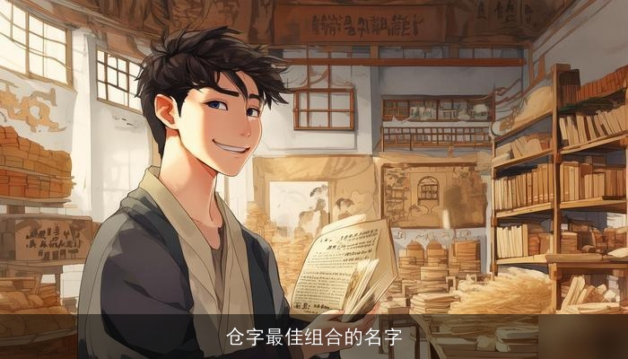 仓字最佳组合的名字