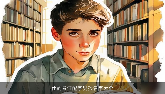 仕的最佳配字男孩名字大全