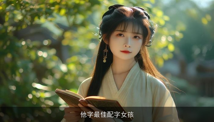 他字最佳配字女孩