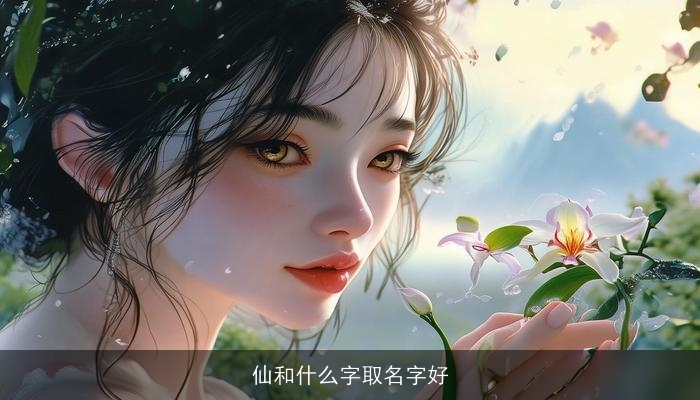 仙和什么字取名字好