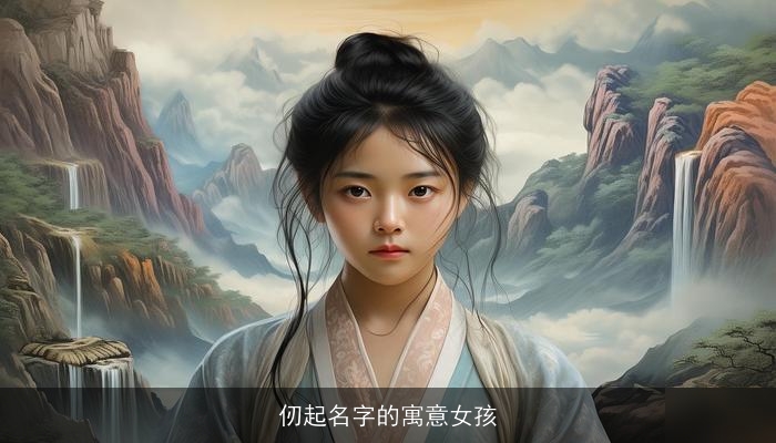 仞起名字的寓意女孩