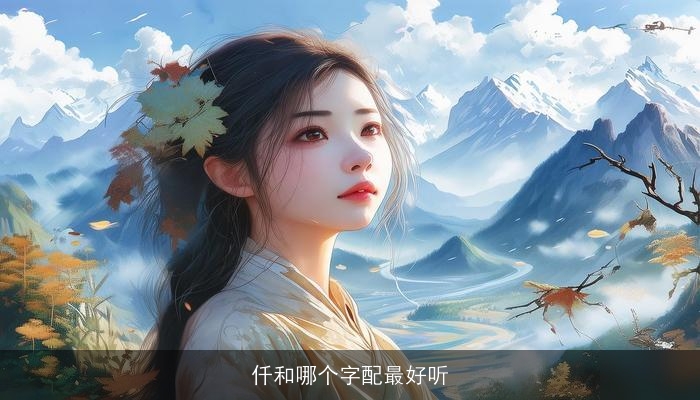 仟和哪个字配最好听