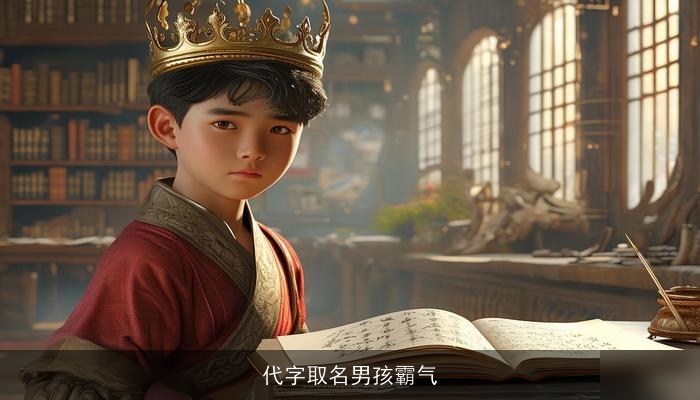代字取名男孩霸气