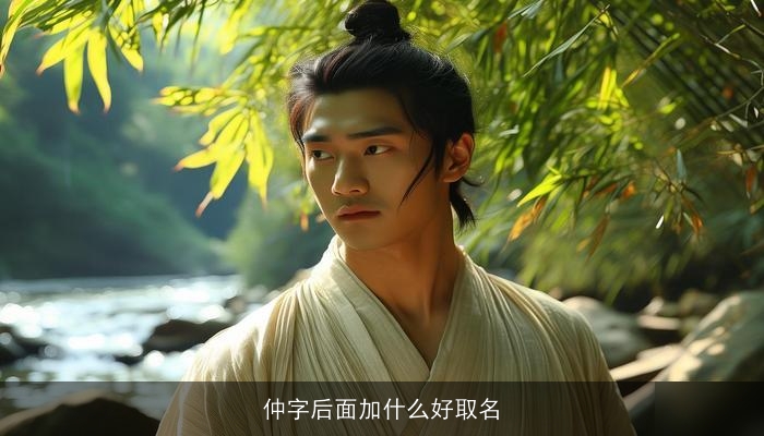 仲字后面加什么好取名