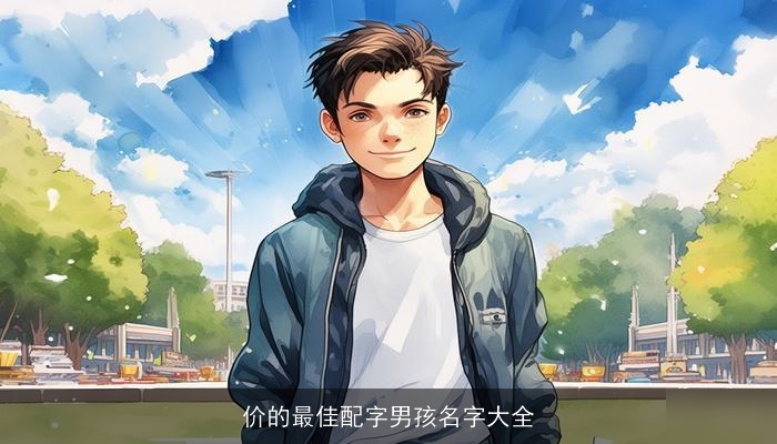价的最佳配字男孩名字大全