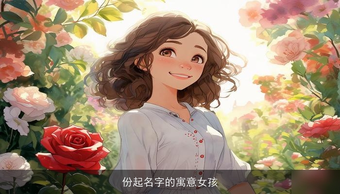 份起名字的寓意女孩