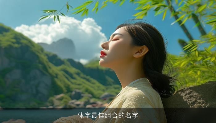 休字最佳组合的名字