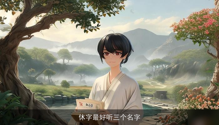 休字最好听三个名字