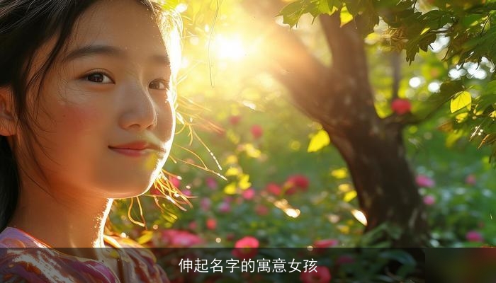 伸起名字的寓意女孩