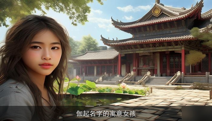 伽起名字的寓意女孩