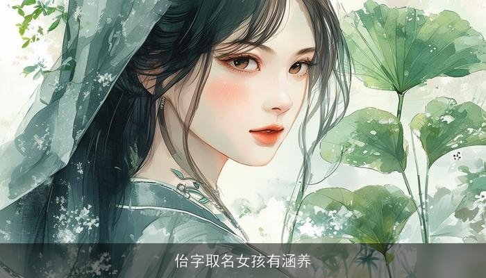 佁字取名女孩有涵养