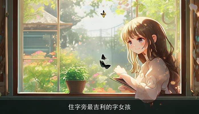 住字旁最吉利的字女孩