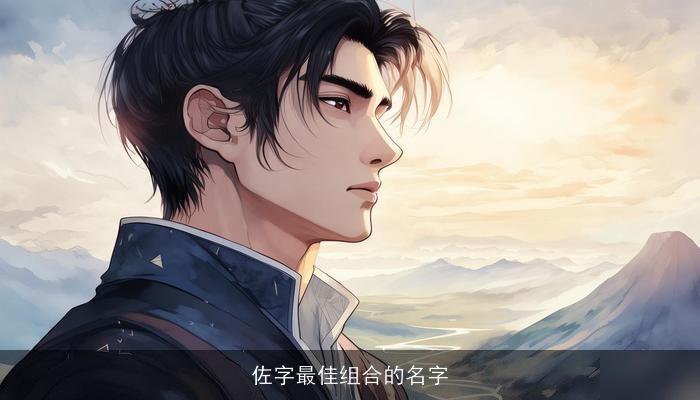 佐字最佳组合的名字