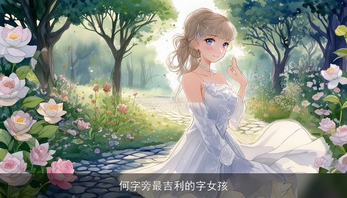 何字旁最吉利的字女孩